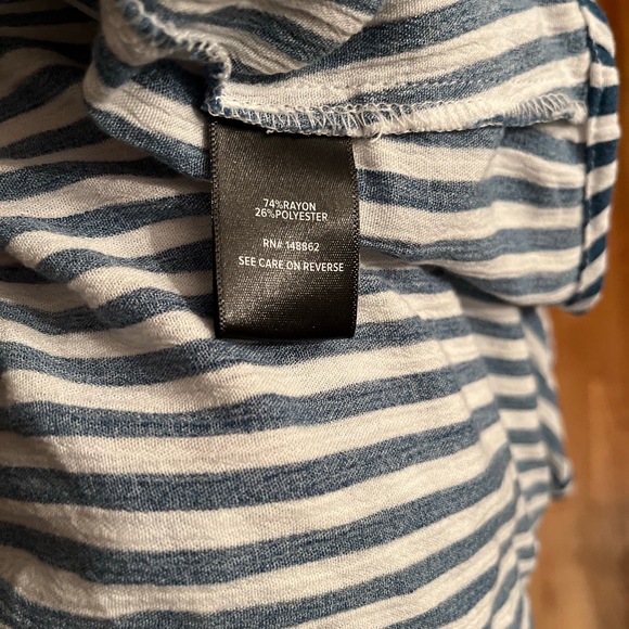 Torrid Long Sleeve Striped Kimono Shirt - Picture 6 of 6